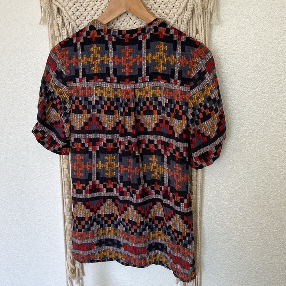 Pendleton Woolen Mills Multicolor Geometric Patte… - image 4